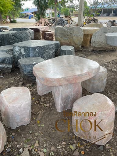 โต๊ะหินธรรมชาติ