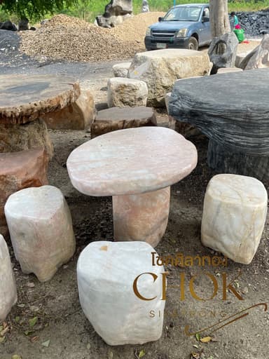 โต๊ะหินธรรมชาติ